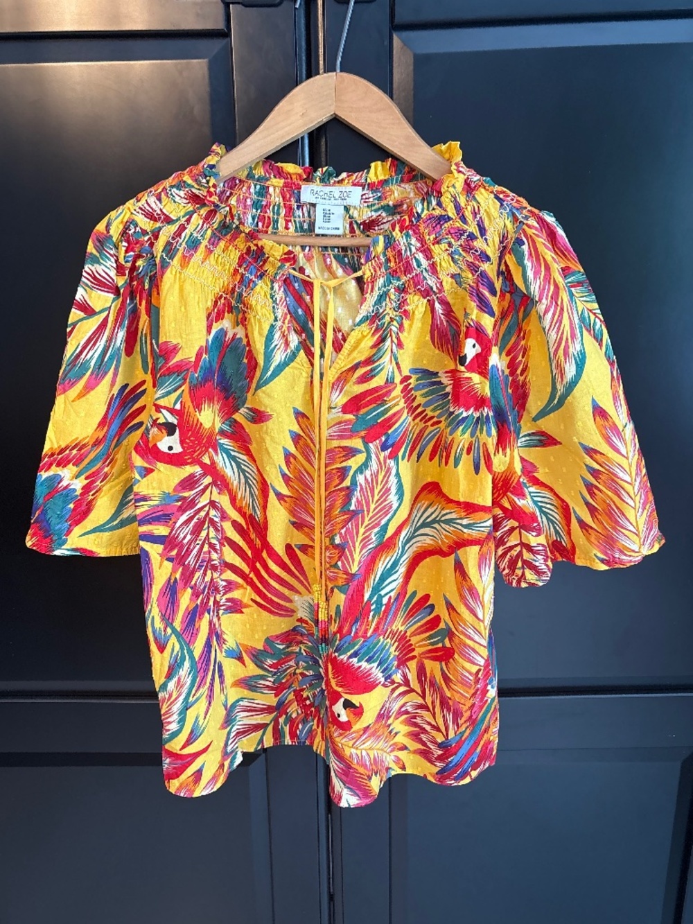 Rachel Zoe 100% Cotton resortwear blouse